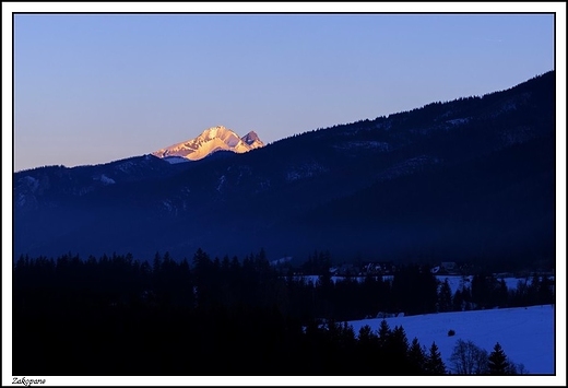 Zakopane -  kiedy noc przychodzi ...