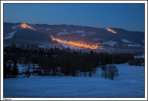 Zakopane -  kiedy noc przychodzi ...