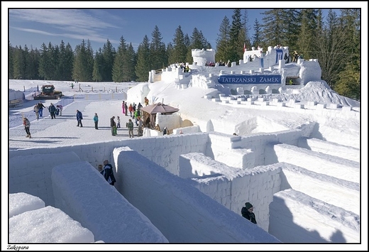 Zakopane -  Tatrzaski Zamek i lodowy labirynt