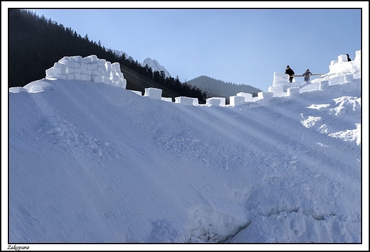 Zakopane -  Tatrzaski Zamek i lodowy labirynt