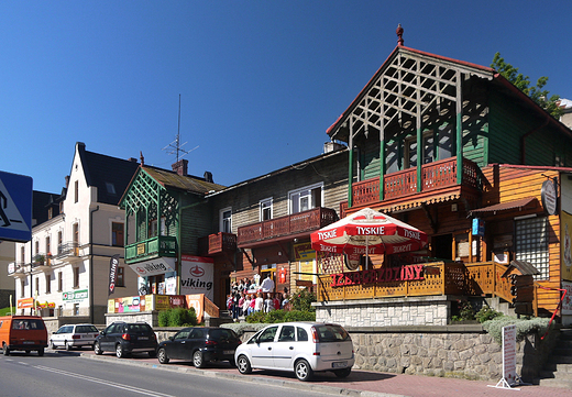 Krynica Zdrj- fragment uzdrowiska.