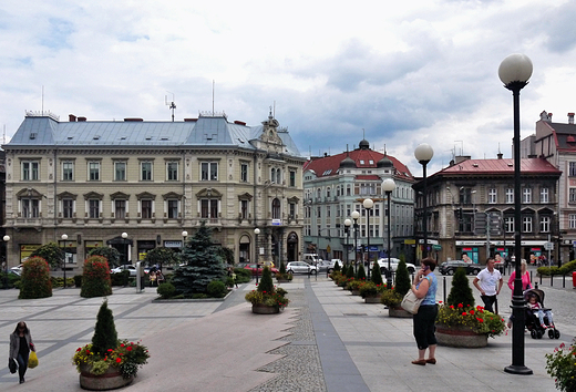 Bielsko-Biaa. Plac Chrobrego.