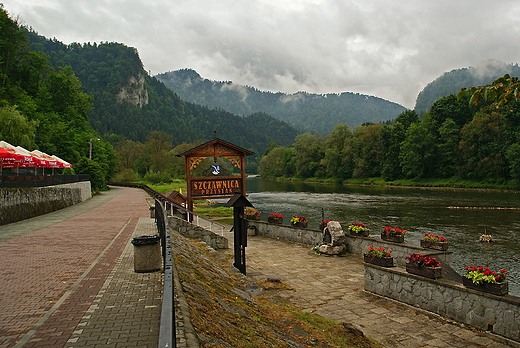 Szczawnica. Przysta flisacka.