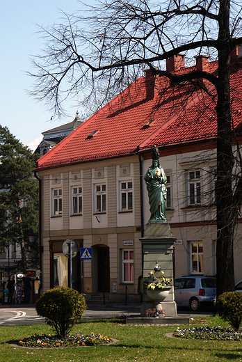 Cieszyn. Pomnik Chrystusa Krla.