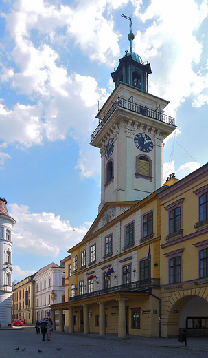 Ratusz w Cieszynie.