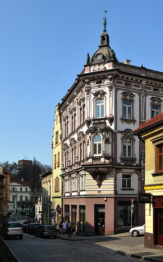 Cieszyn. Fragment ulicy Gbokiej.