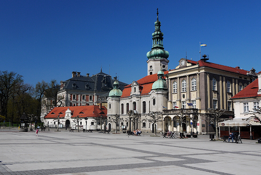 Wiosenny spacer po Pszczynie Rynek.