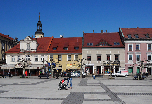 Wiosenny spacer po Pszczynie Rynek.