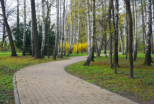 Goczakowice-Zdrj. Park zdrojowy.