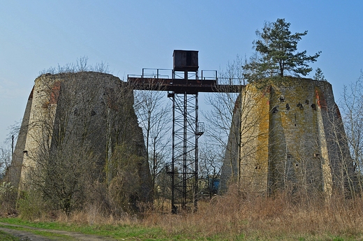 Gogolin - Bateria piecw wapienniczych, szyb Hiser