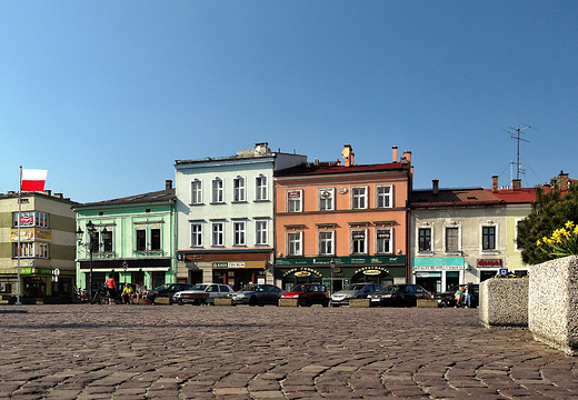 Skoczowski rynek.