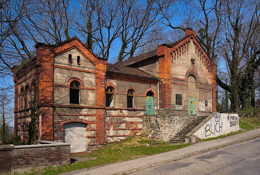 Stary Cmentarz ydowski w Cieszynie. Dom przedpogrzebowy.