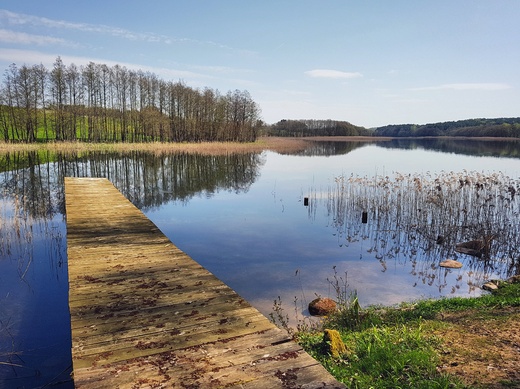 Dzisiejszy poranek nad jeziorem Szurpiy. Suwalszczyzna