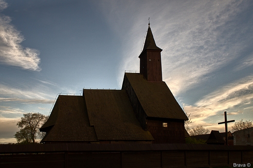 Koci Narodzenia Najwitszej Maryi Panny w Brzezinkach - 1550r.