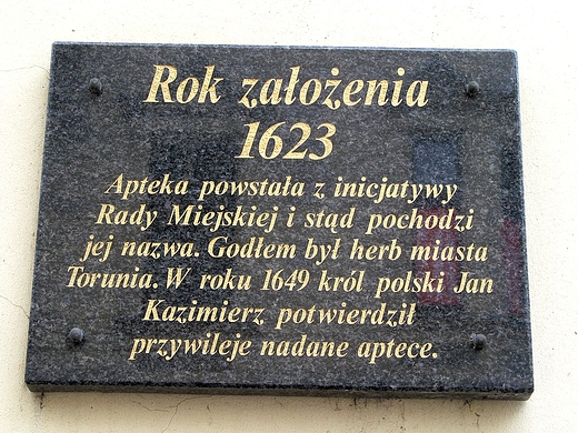 Tablica na aptece