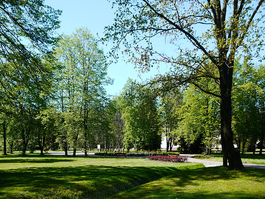 Goczakowice-Zdrj. Park zdrojowy.