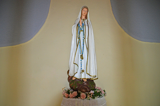 Krapkowice - w kaplicy figura NMP