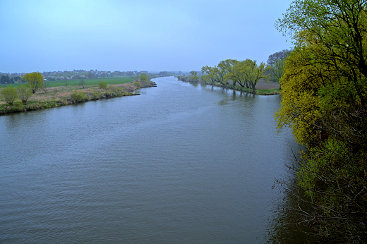 Krapkowice -   deszczowo nad odr