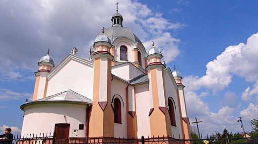 Cerkiew greckokatolicka z 1896 roku - obecnie rzymskokatolicki koci w. Mikoaja