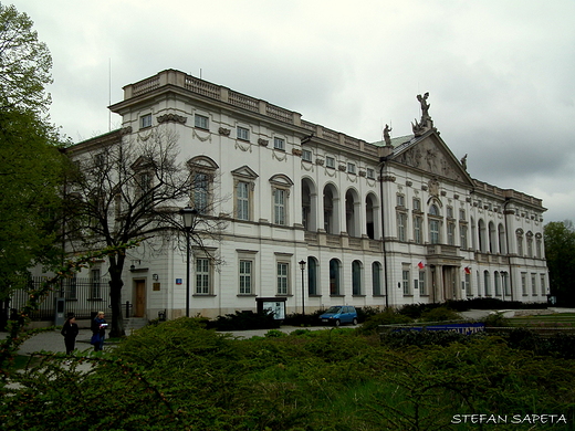 Paac Krasiskich w Warszawie , nazywany Paacem Rzeczypospolitej.