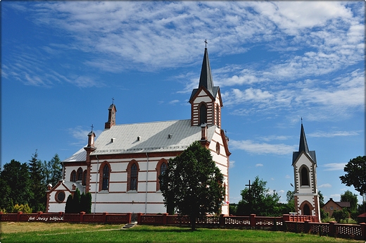 Koci pw. w. Jadwigi lskiej w Samogoszczy XIX w.; neogotyk