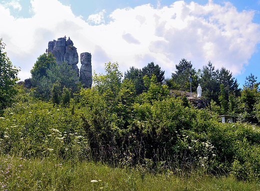 Skaki Rzdkowickie- widok spod otarzyka.