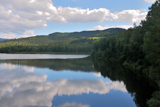 Wisa-Czarne. Jezioro Czerniaskie.