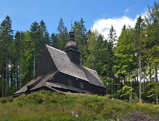 Koci witego Krzya w Istebnej-Kubalonce