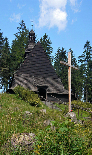 Koci witego Krzya w Istebnej-Kubalonce