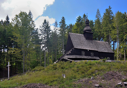 Koci witego Krzya w Istebnej-Kubalonce