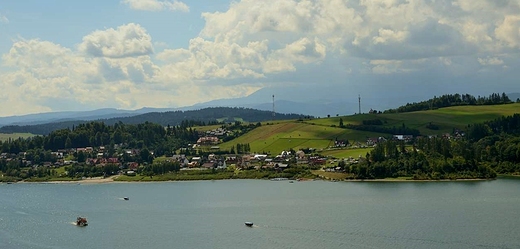 Pieniny widok z zamku Czorsztyn