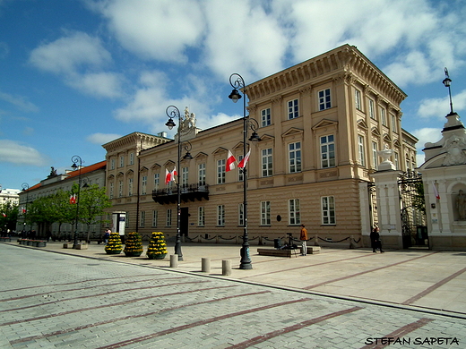 Paac Uruskich-Czetwertyskich przy Krakowskie Przedmiecie 30 w Warszawie - siedziba Wydz.Geografii i Studiw Reginalnych.