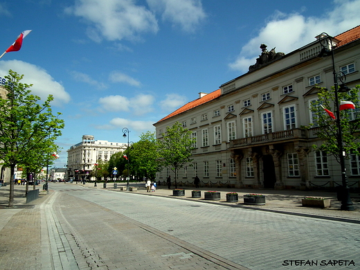 Paac Tyszkiewiczw-Potockich przy ul. Krakowskie Przedmiecie 32 w Warszawie.