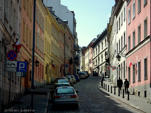 uliczki na Mariensztacie - Warszawa