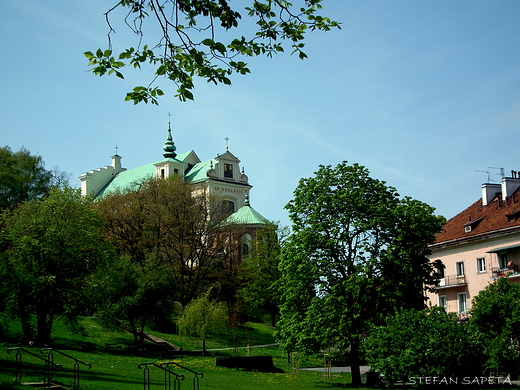 Koci Akademicki w.Anny od strony Mariensztatu - Warszawa