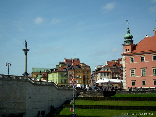 Plac Zamkowy w Warszawie.