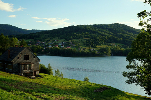 Jezioro ywieckie okolice Tresnej