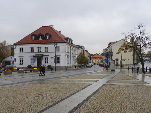 Biaystok mokro i jesiennie