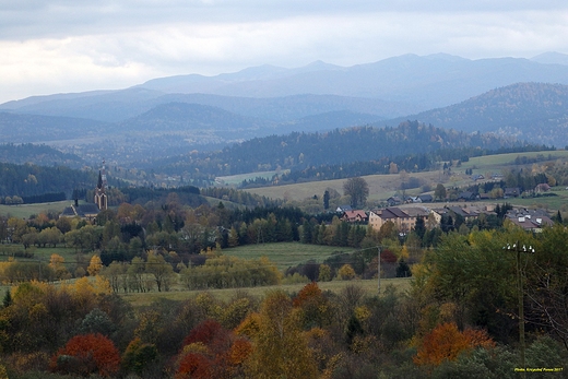 Widok z parkingu Chreptiw