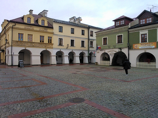 Rynek Solny deszczowo