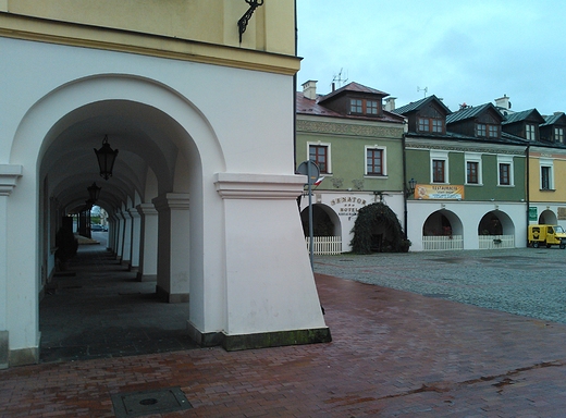 Rynek Solny deszczowo