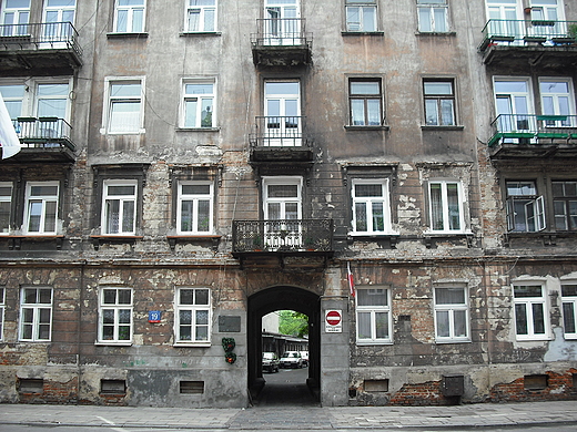 Warszawska Praga. Dom przy ul. Brzeskiej 19.
