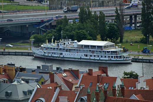 Szczecin - widok z tarasu katedry