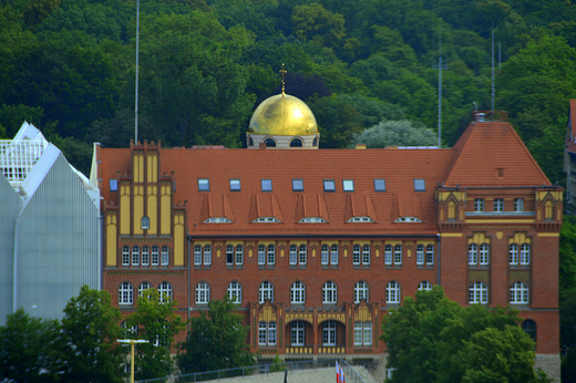 Szczecin - widok z tarasu katedry