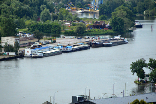 Szczecin - widok z tarasu katedry