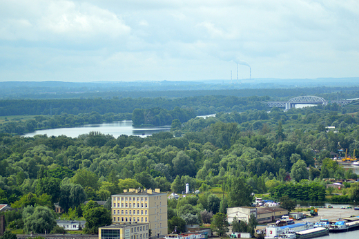 Szczecin - widok z tarasu katedry