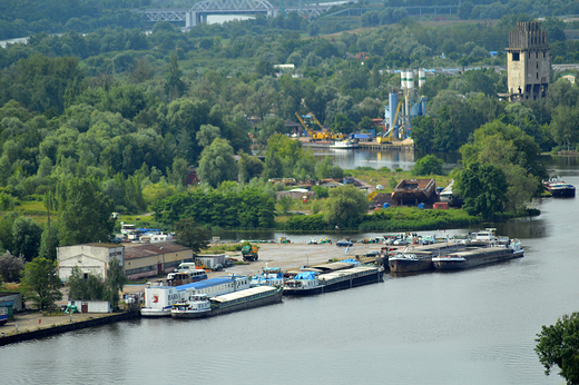 Szczecin - widok z tarasu katedry