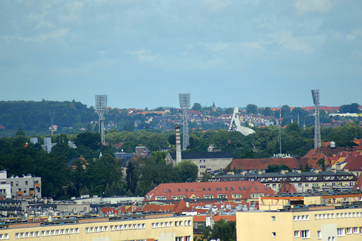 Szczecin - widok z tarasu katedry