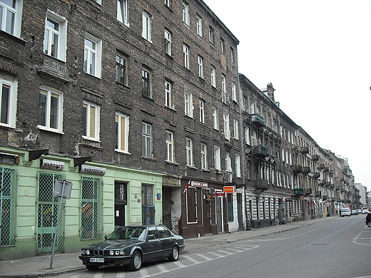 Warszawska Praga. Ulica Brzeska.
