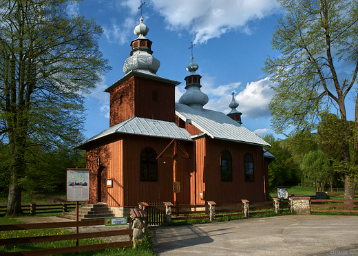 Cerkiew w. Dymitra w Bodakach greckokatolicka obecnie koci rzymskokatolicki